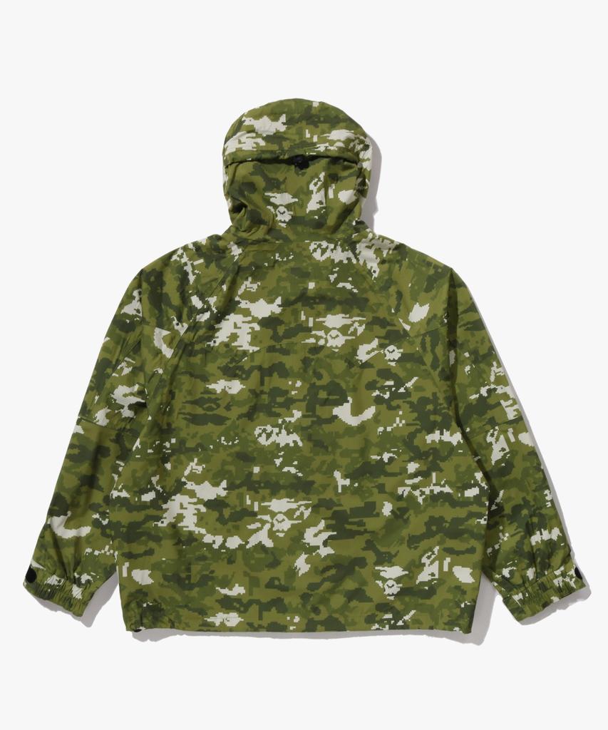 Bape Multi Pixel Camo Snowboard 2-Layer Jacket (M) Green