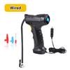 120W Car Air Pump Wireless/Wired Electric Inflatable Pump Portable Air Pump Tire Inflator Digital for Car Bicycle Balls