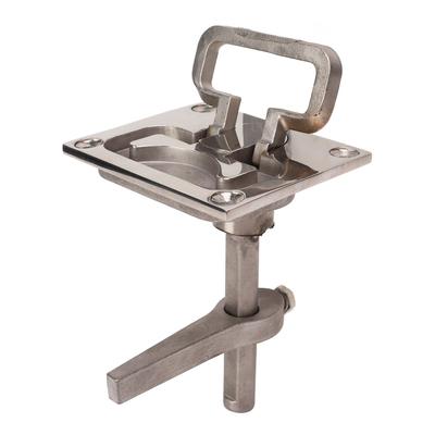 1 buc zăvor cu came pentru barcă, trageți podeaua cu cataramă, zăvor cu trapă din oțel inoxidabil 316, 67x79mm, blocare cu mâner de ridicare