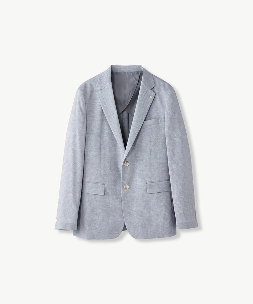 Stco [Summer] Small Pattern Summer Jacket_Blue (Slender Fit)_Sjavb02Csl