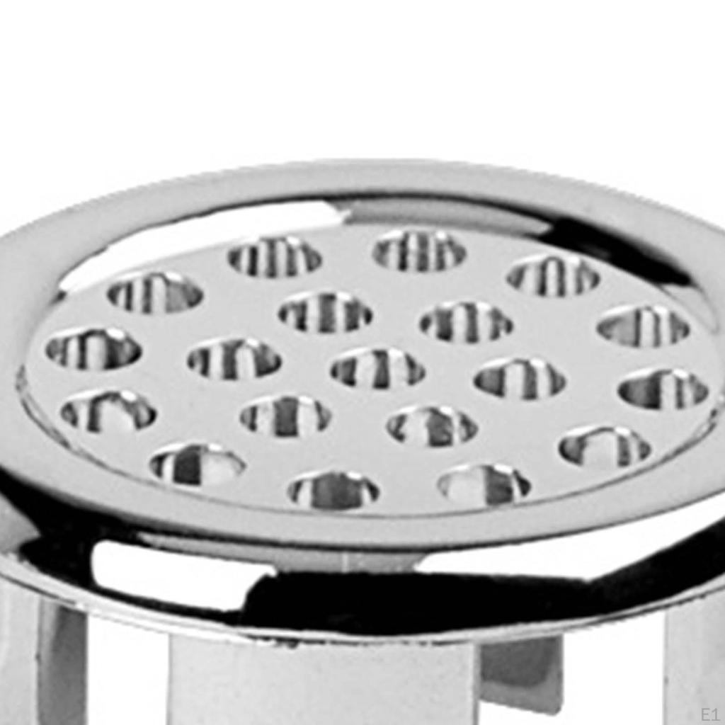 10 Pack Bathroom Sink Overflow Covers, Round Insert Into
