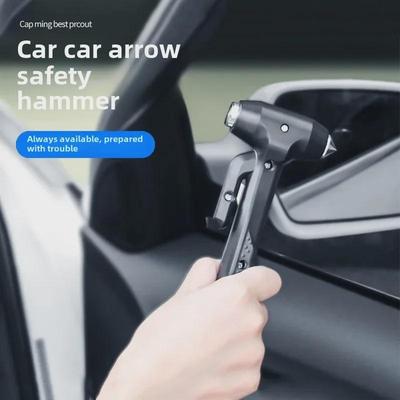 Long Handle Emergency Car and Bus Safety Hammer for Window Breaking