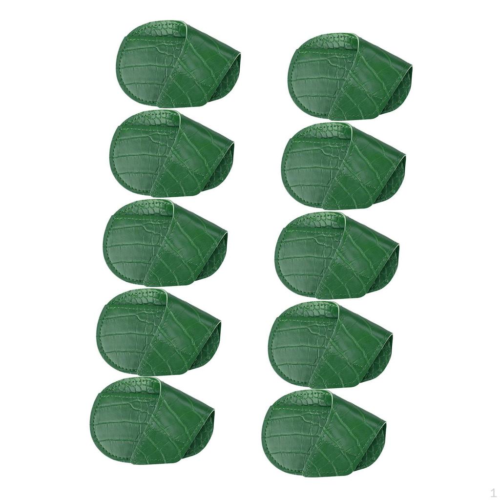 10 Pieces Golf Iron Covers Club Cover Training Equipment Head Protector for Golfer Travel