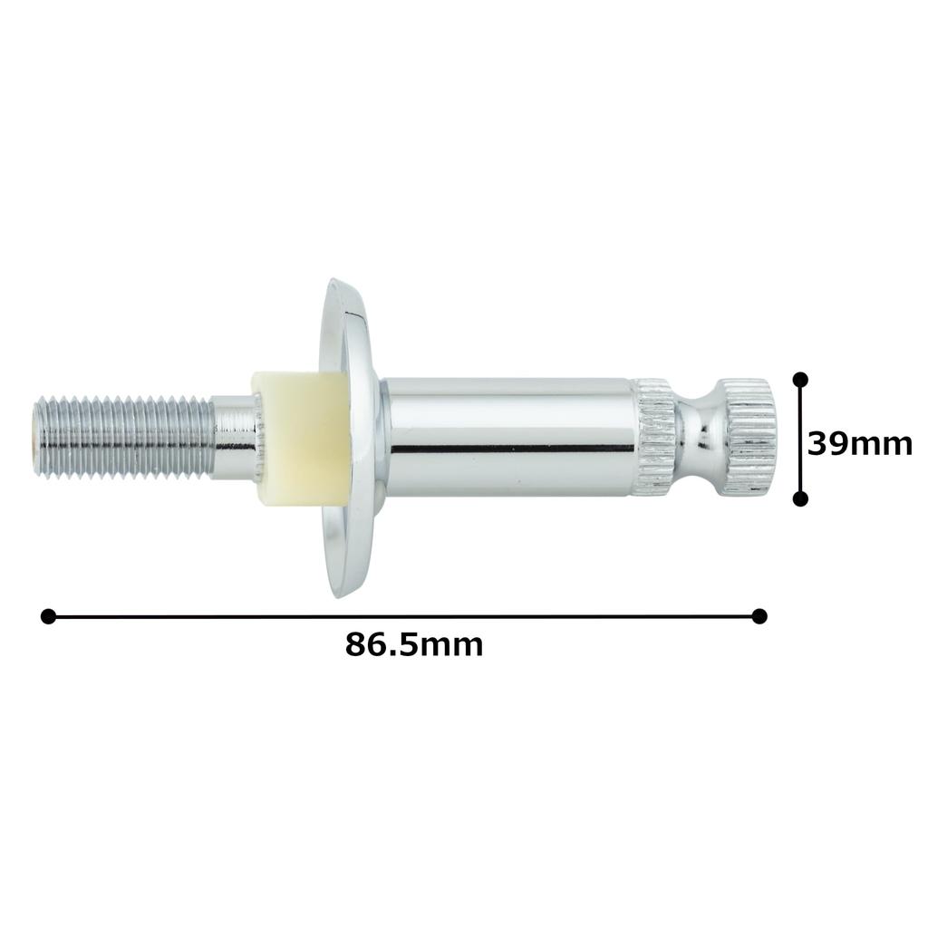 Kijima 217-1034 Motorcycle Parts Turn Signal Stay M10x86.5x39mm Z400FX Steel/Plating, 2-Piece