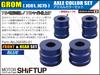 SHIFT UP Motorcycle Supplies Wheel Axle Color Front & Rear