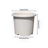 Thickened Plastic Flowerpot Plant Pot for Flowers Shrubs Succulents Breathable Root Control Flower Pot Garden Decorations