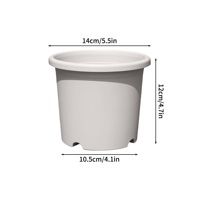 Thickened Plastic Flowerpot Plant Pot for Flowers Shrubs Succulents Breathable Root Control Flower Pot Garden Decorations