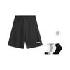Li Ning Casual Shorts Unisex Black AAPV163-1