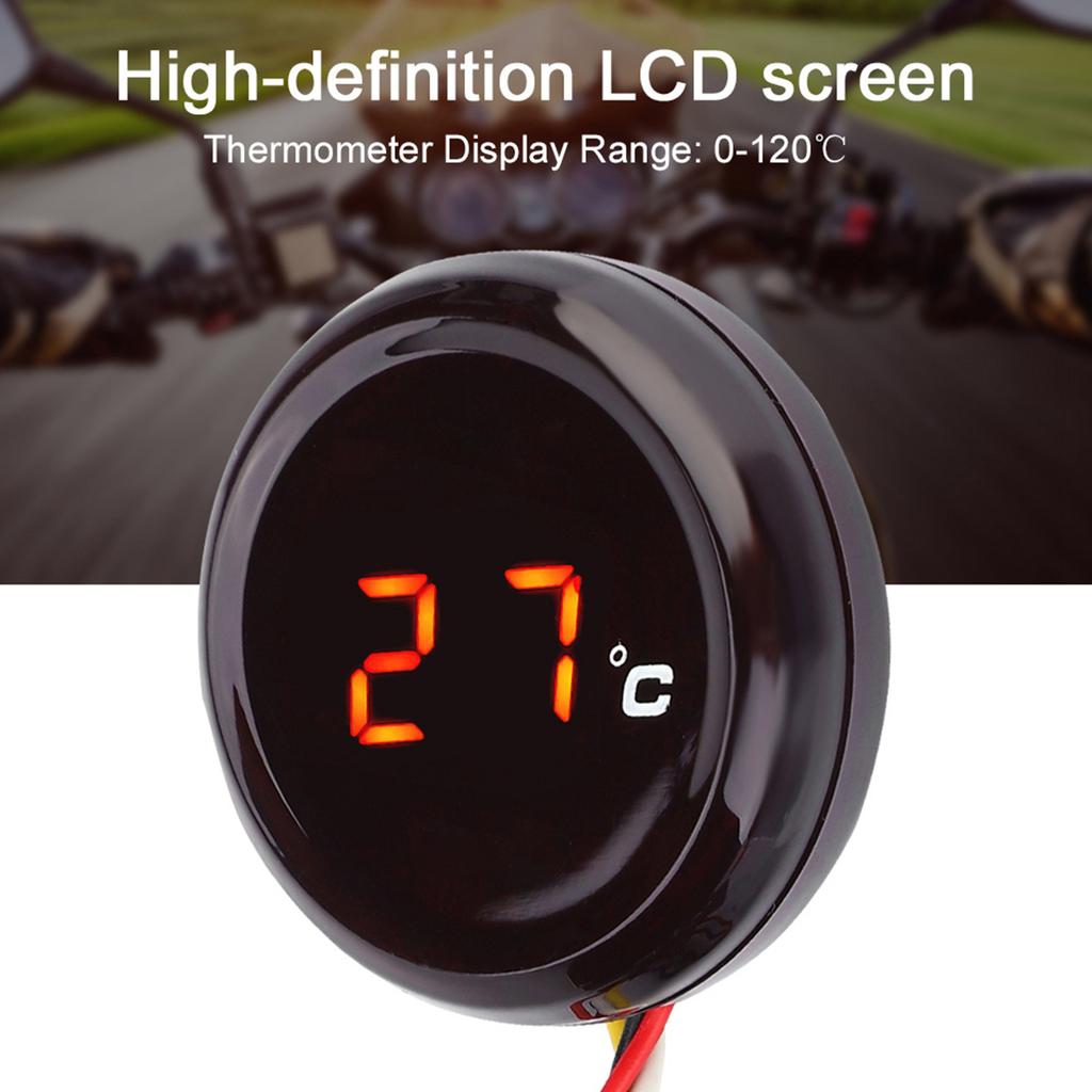 Digital Thermometer Water Temperature Meter Gauge for Honda   Kawasaki   Yamaha   Suzuki