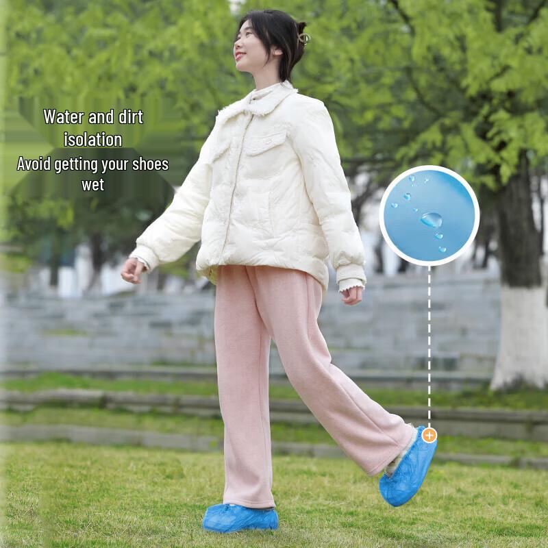 Meiliya Thickened Reusable Waterproof Shoe Covers