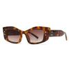 Foreign Trade Cross-Border Popular Sunglasses for Men with Rice Nails European and American Street Photography Ins Popular Model