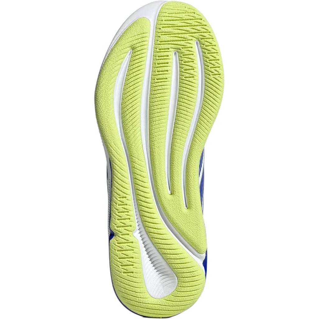 Adidas Supernova Step Comfortable Non-Slip Breathable Low-Top Running Shoes Kids Running Shoes White Blue JH6244