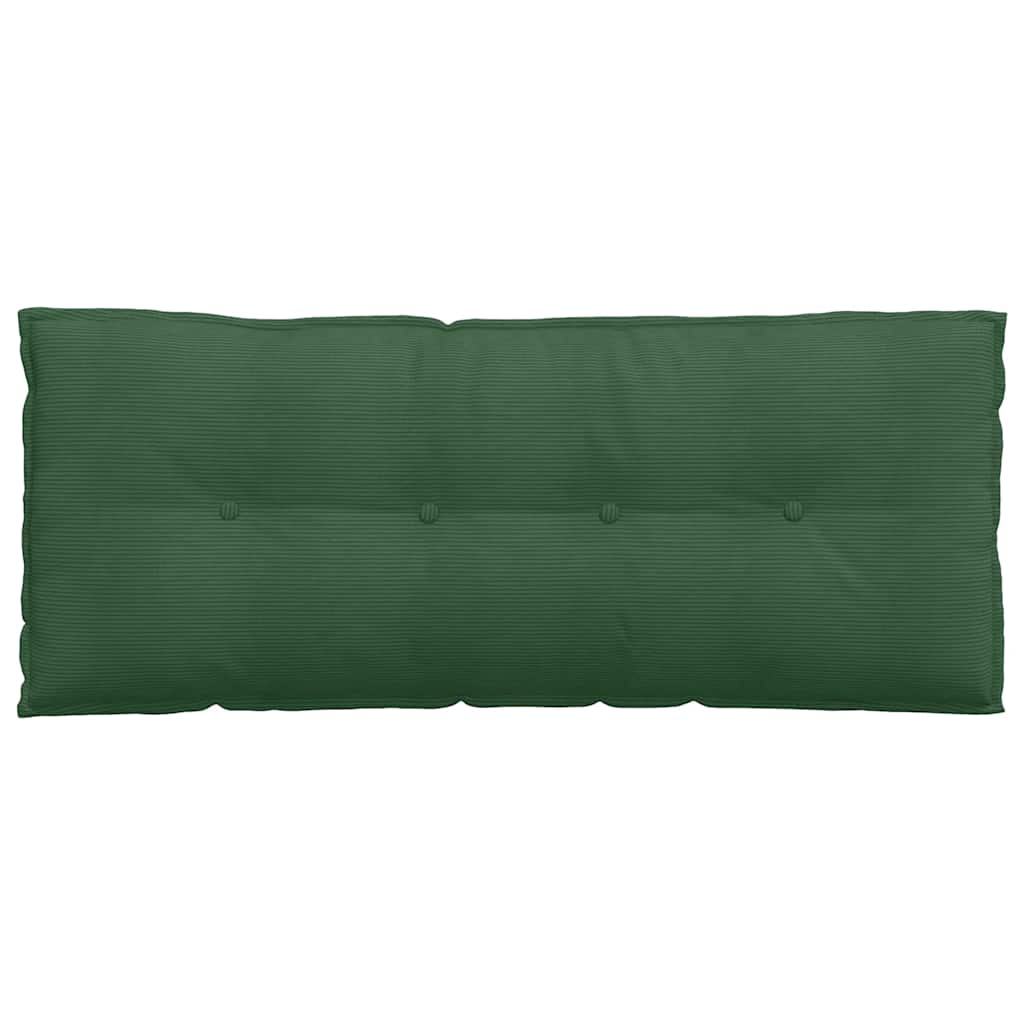 Jungle Green Back Cushion 120 x 50 cm Cord Fabric