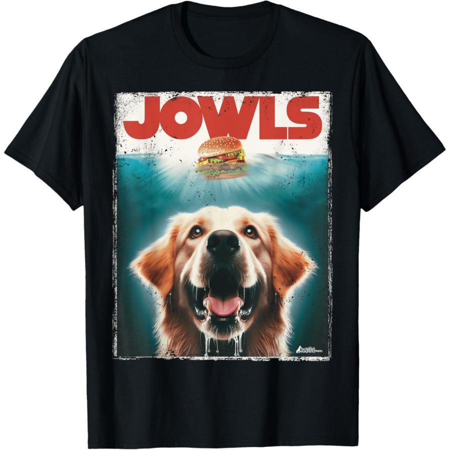 Light Golden Retriever Jowls Top, Paws Cream Lab Dog Mom Dad T-Shirt(1) XXXXXL чёрный