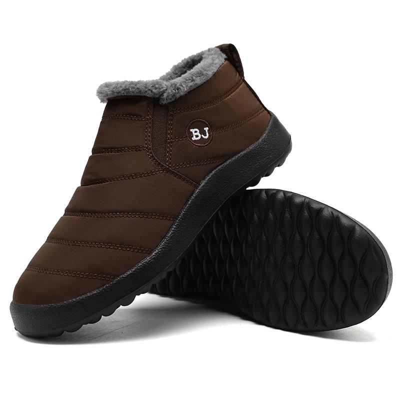 Mode Männer Schnee Stiefel Plüsch Neue Warme Stiefeletten für Wasserdichte Männer & Stiefel Weibliche Winter Schuhe Warm Halten Flache Unisex Männer Schuhe