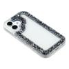For iPhone 16 Case Glitter Epoxy Soft TPU Clear Back Cover