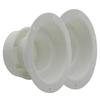 2pcs Vent Cap White Plastic Roof Cover for Trailer Camper 1" to 2 3/8