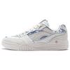 Li Ning Yuebai Qingying Slip Resistant Abrasion Resistant Low Top Casual Shoes Unisex White Blue AGCS427-15