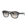 Ray Ban Erik Grey Gradient Square Unisex Sunglasses Rb4398 140432 53