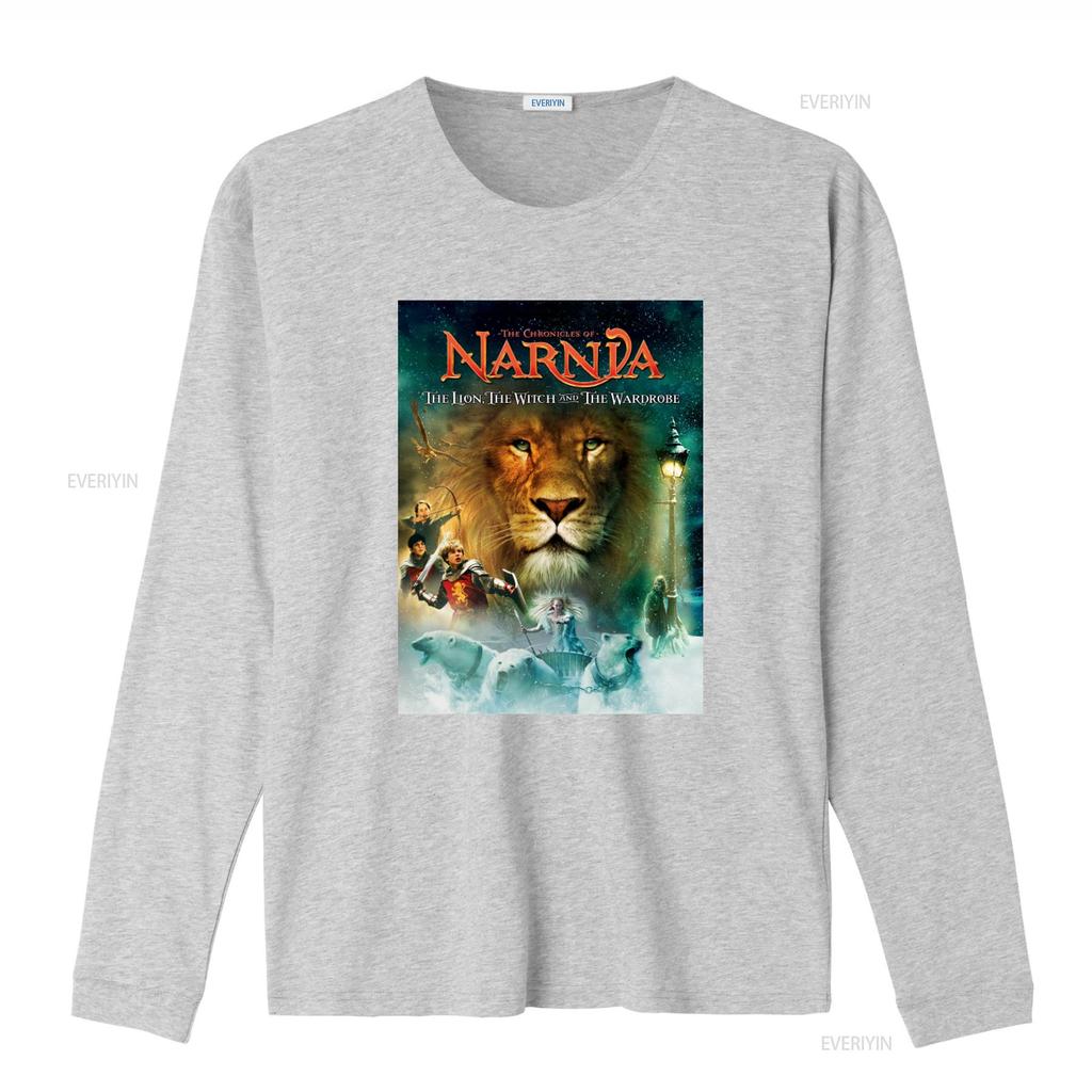 The Chronicles Of Narnia Lion Witch And Wardrobe T Shirt Classic Holiday Movie Print  Vintage Washed Slightly Casual