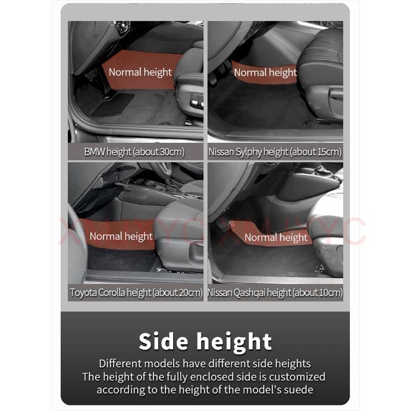 Full Coverage Car Floor Mat for Volkswagen Vw Phaeton 2007-2016 Jetta 2006-2012 2013-2019 2020-2023 Car Accessories Carpets