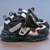Girls Korean Style Sports Shoes Leather Waterproof Dad Shoes Children's Casual Running Shoes