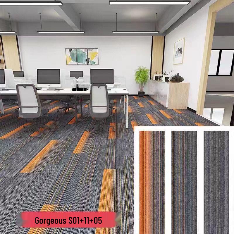 Soundproof Carpet Squares for Offices, Hotels, Billiard Halls, and Conference Rooms