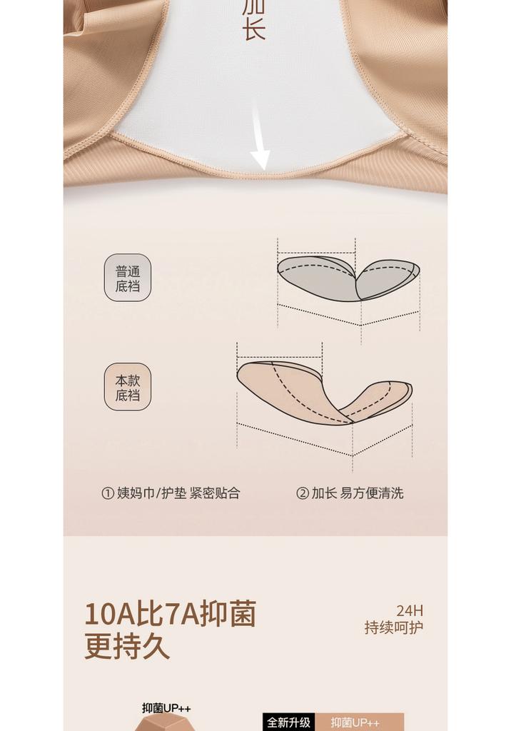 High Waisted 2-in-1 Safety Pants
