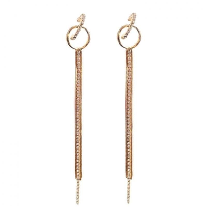 Hot-selling Long Fringed Earrings In Europe and America 1018 New Chain Earrings Creative Giveaway