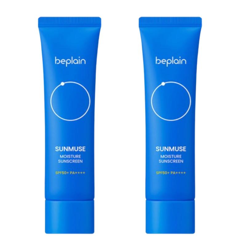 beplain Sunmuse Moisture Sunscreen SPF50+ PA++++ 50ml 50ml x  2
