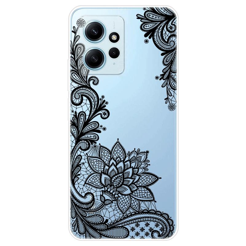 Per Xiaomi Redmi Note 12 Note12 4G Custodia morbida in silicone Cover posteriore Cartoon Phone Case Diversificazione