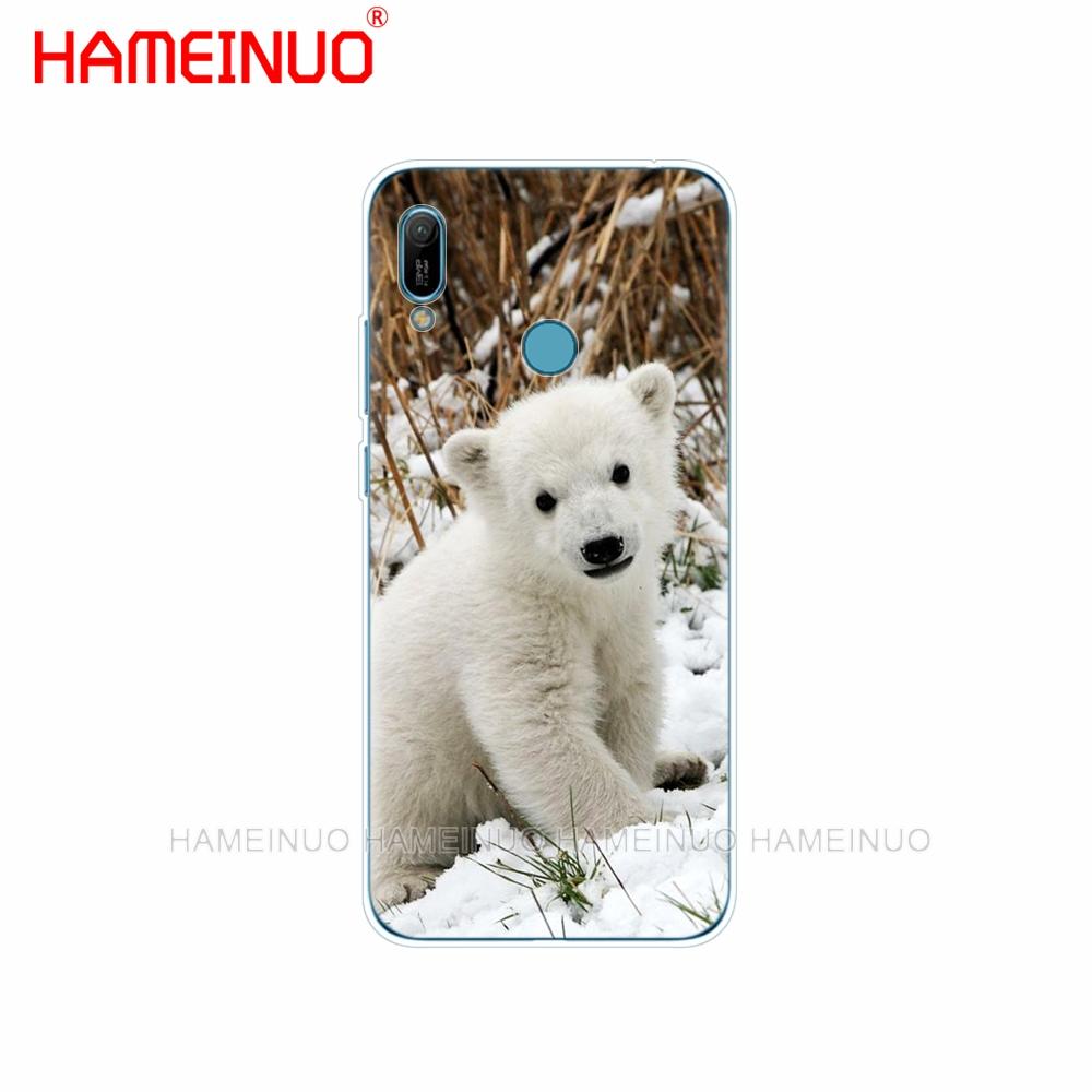 Silicon Phone Cover Case for Huawei Y5 Y6 Y7 Y9 PRO PRIME 2019 Honor 8s 8a 20 LITE PRO 10i View 20 V20 Cat Dog Bear Deer Winter