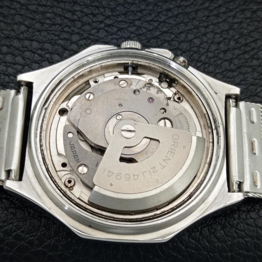 Orient AUTOMATIC 46941 VINTAGE JAPAN MENS PEARL DIAL WATCH A704954-1