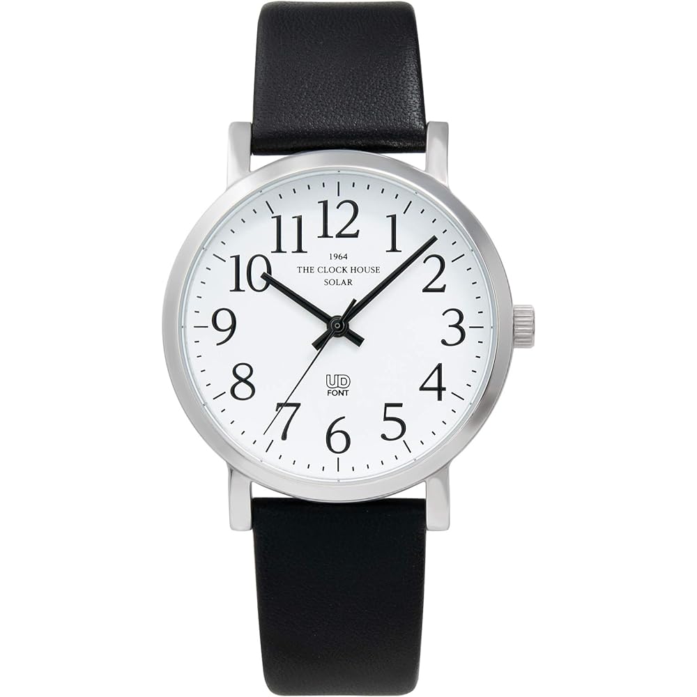 The Clock House Universal Design Solar Watch Men s MUD1001-WH1B