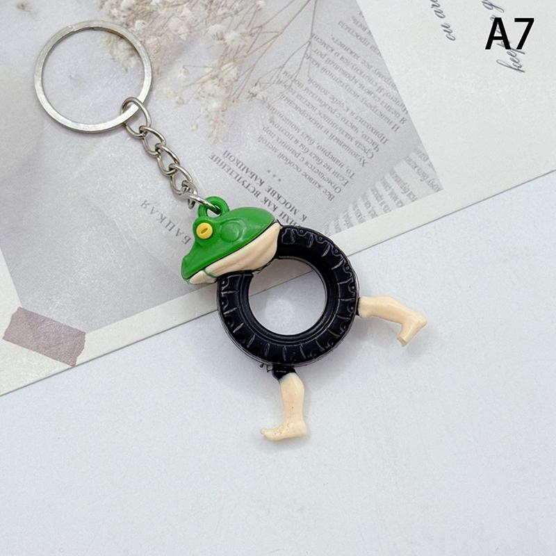 Tralalero Tralala Key Chain Anime Tungtung Sahur Brainrot Car Keys Ring Action Figures Toys Keychains Bags Pendant Decor Gift