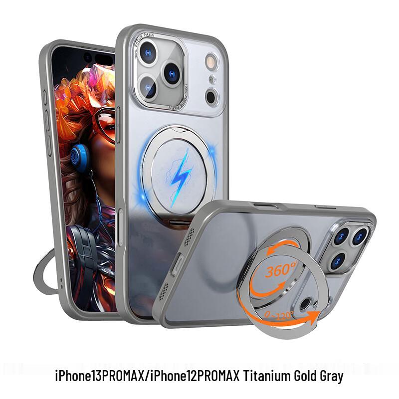 CAXITON 360° Rotating Magnetic Kickstand Phone Case