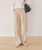 Mangomaenipeullijeu Jeta Pintuck Jeans_Light Beige