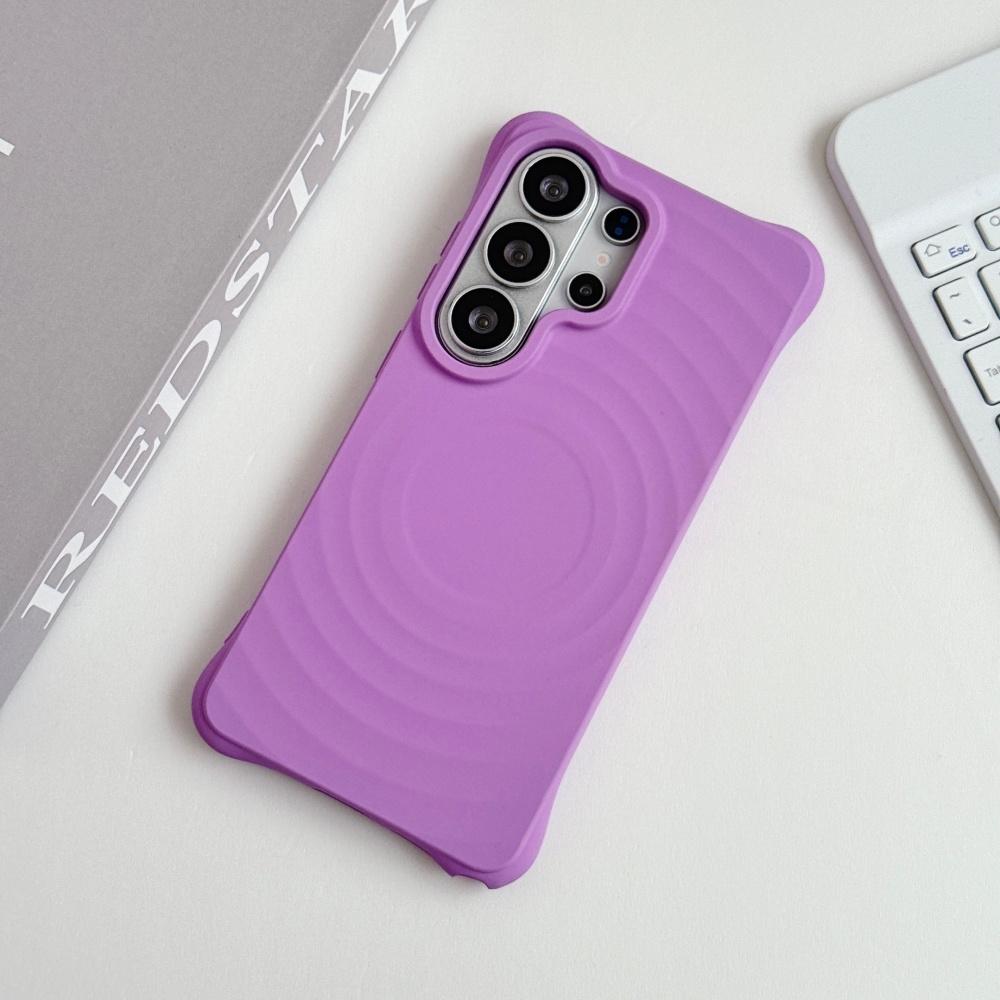 Originial Pattern Wave Liquid Silcione For Magsafe Case For Samsung Galaxy S26 S25 S24 S23 Ultra Plus Matte Magnetic Cover Funda