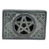 Crocon Star of Devid Symbol Design Jewellery Box Handcrafted in India Stone Jewellery Storage Organizer Store Precious Jewellery :- (15 X 10 X 4.5)