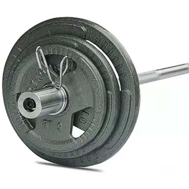 Wolf Flame Painted Olympic Barbell Set