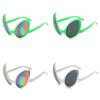 New Alien Glasses Funny Holiday Party Sunglasses Halloween Adults Kid Party Supplies Rainbow Lenses ET Sun Glasses Shades