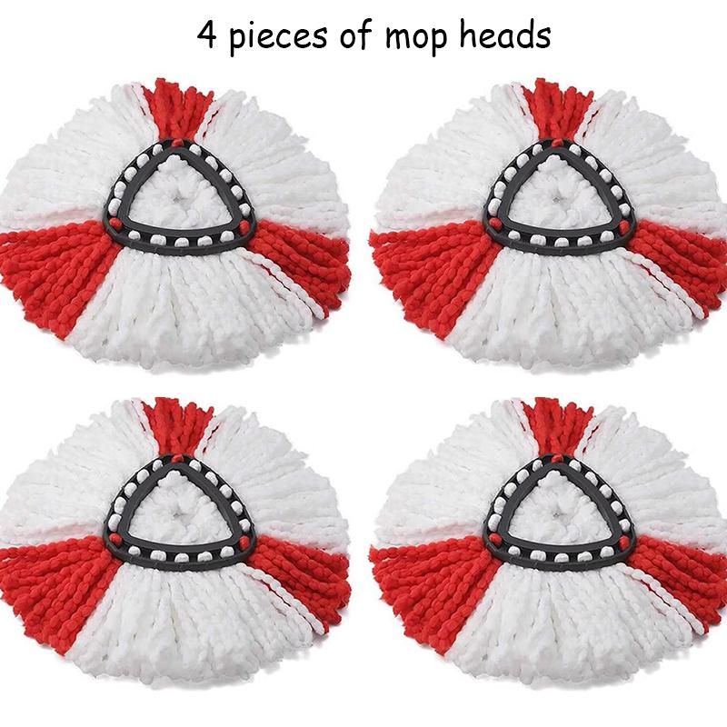 Suitable For Vileda And Ocedar Spin Mop Heads Triangular Cleaning Cloth Pad Brush Head Replacement Accessories