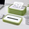 Silicone Napkin Tissue Holder Elastic Lifting Car Paper Case Towel Dispenser  Livingroom Decor