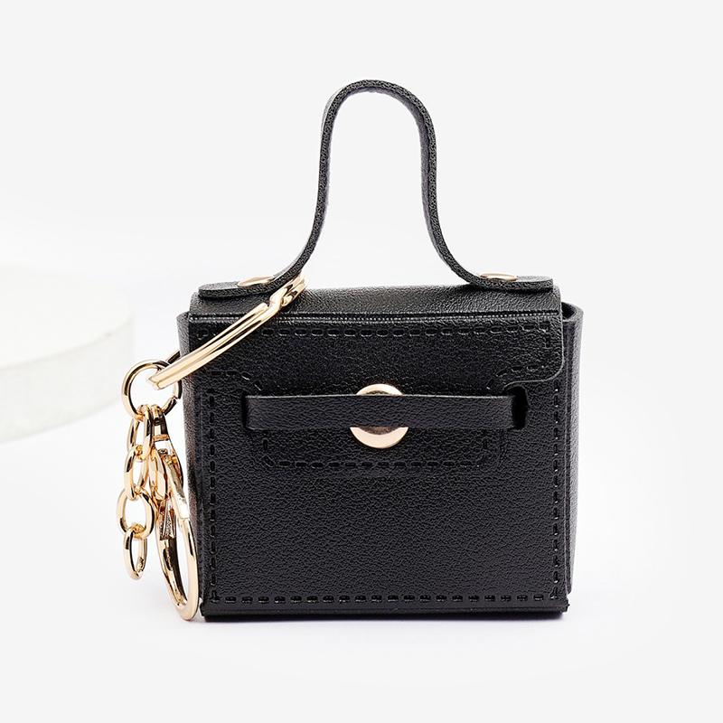 WTEMPO 1 шт. искусственная кожа брелок мини сумка брелок для женщин милый брелок кулон — фото 8