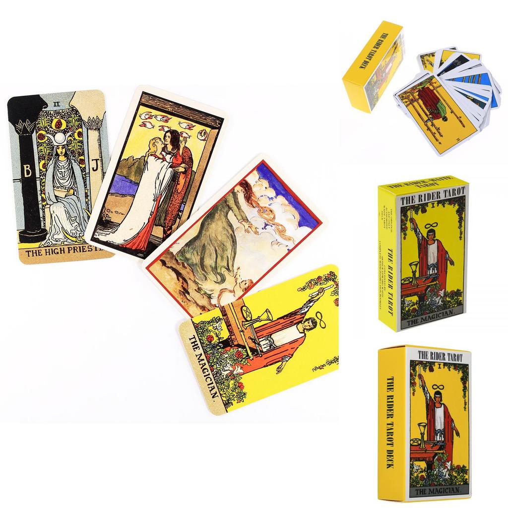 Exquisite Rider Waite Smith Tarot Deck Featuring Vibrant Prisma Visions Artwork