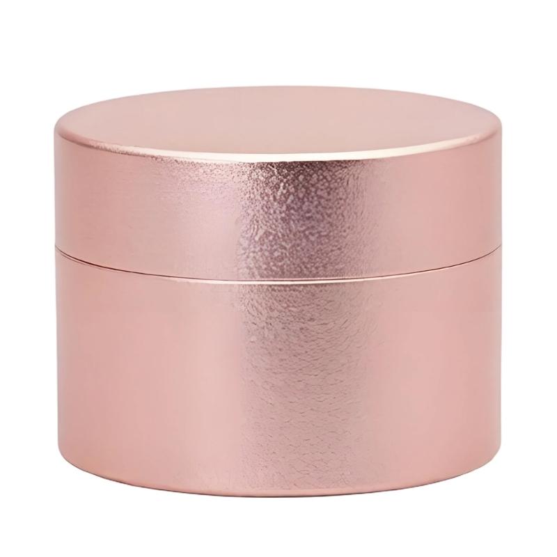 Small Size Weatherproofed Metal Storage Box Round Pills Container for Backpacking and Wilderness Trip