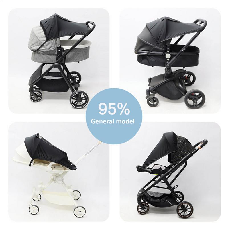 Kinderwagen Sonnenschutz Baby Buggy Sonnenschirm UV-Schutz Kinderwagenverdeck Kinderwagen Markisen Sonnenschutz Abdeckung für Kind