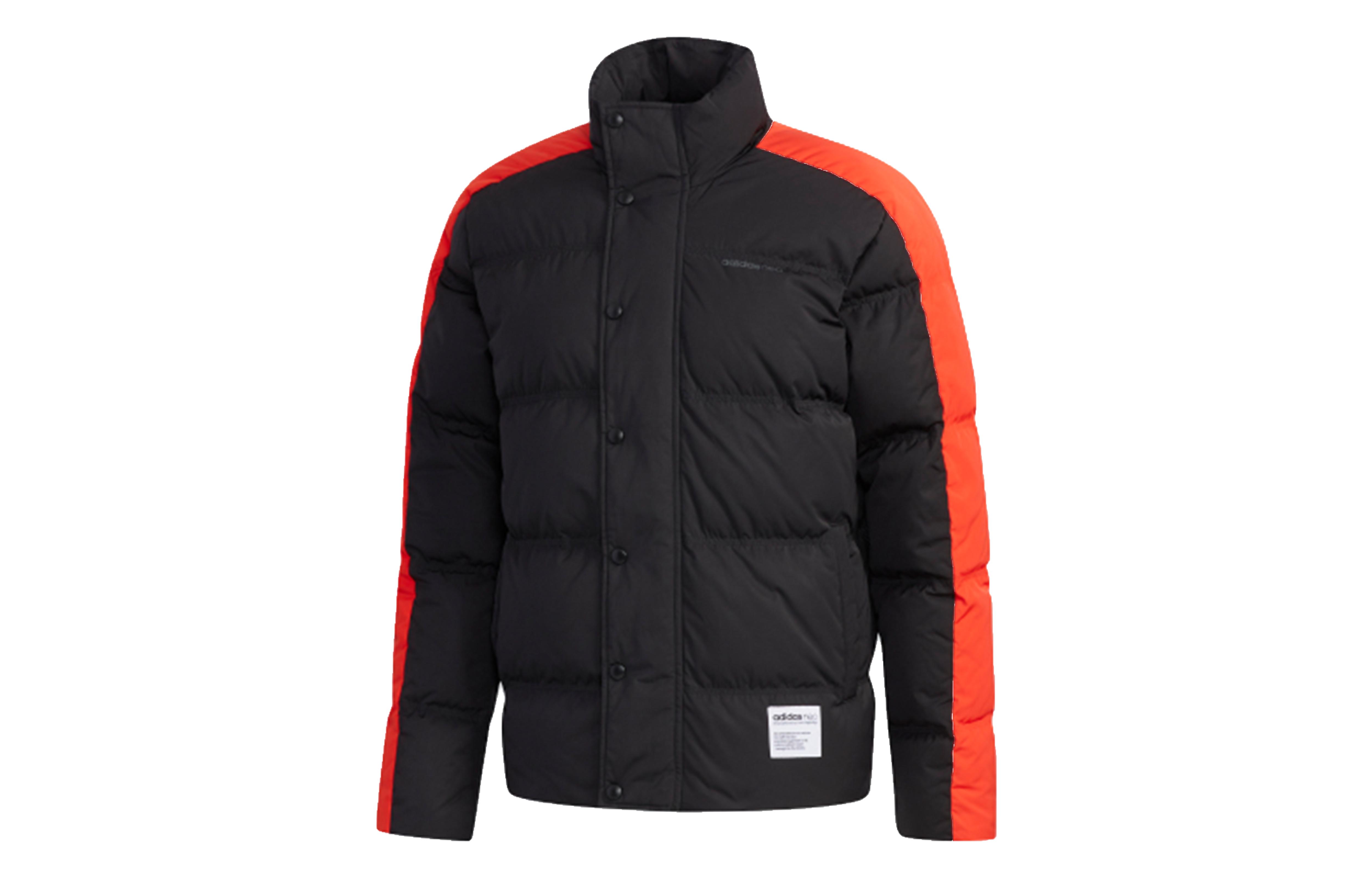 Adidas Neo Down Jackets Men s Black Stand Collar Moderate Other EI4413 S