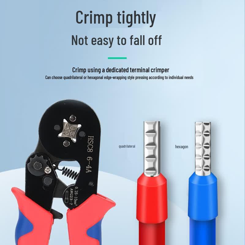 Biuyum VE Insulated Cold-Press Wire Terminal Kit