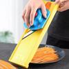 Manual Vegetable Cutter Plastic Speedy Slicing Potato Shredder Stainless Steel with Hand Protector Julienne Cutter